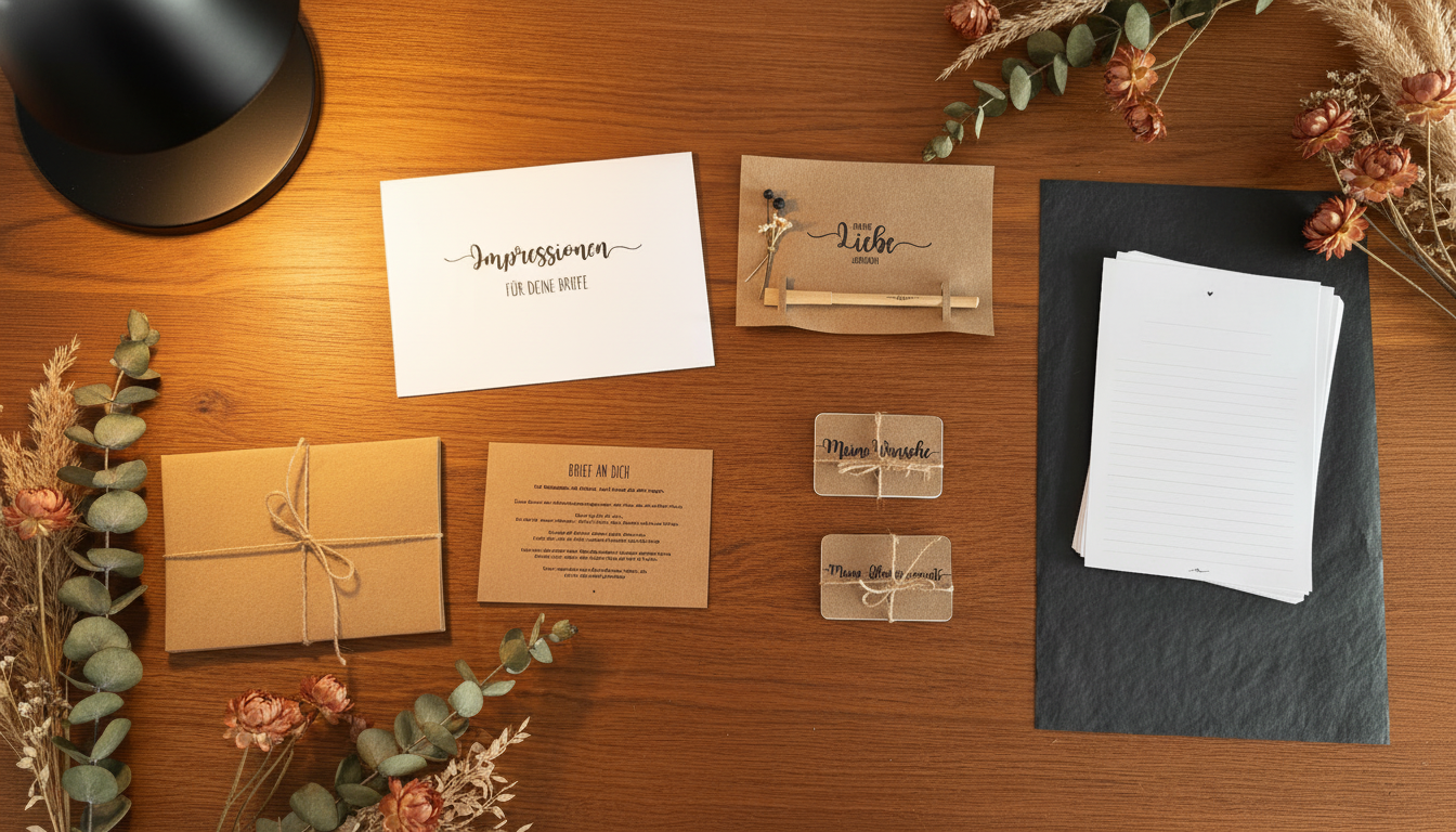 Hier siehst du die Inhalte für die Liebesbriefe an mein Kind Box